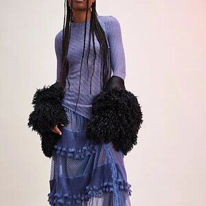 NWT Free People Another Round Long Sleeve in Lilac